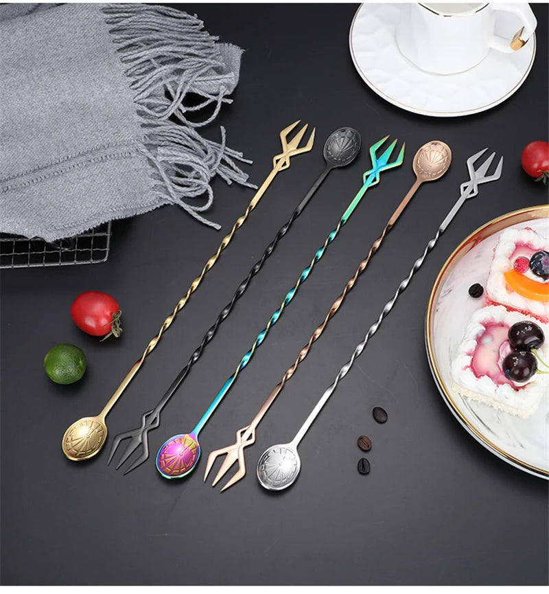 Cuillère à bar Tridon en acier inoxydable