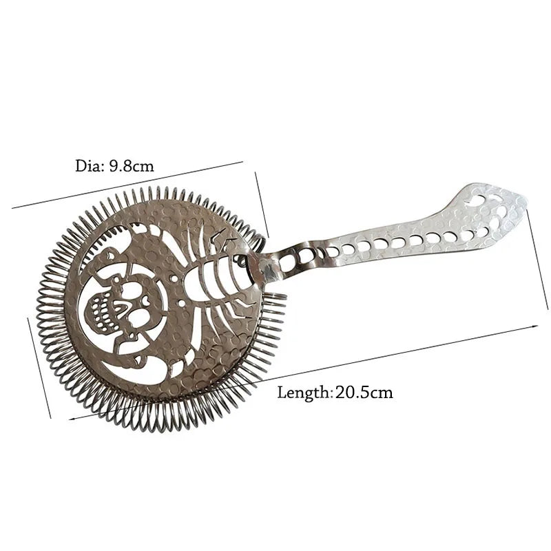 Cocktail Hawthorn Strainer (Scorpion)