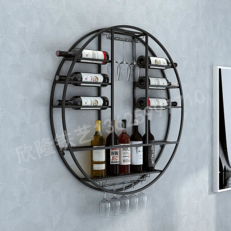 Vintage Wall Bottle Storage