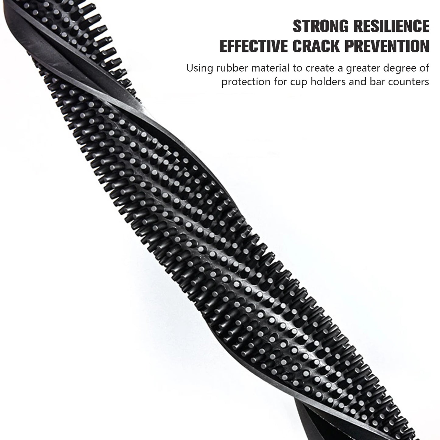 Tapis de bar avec égouttoir à eau