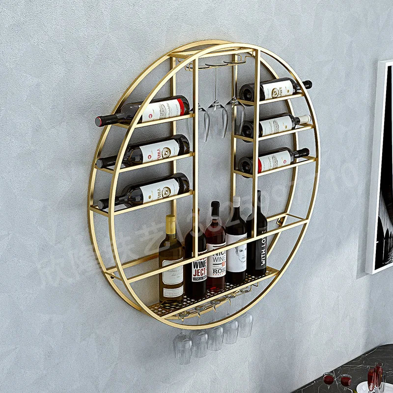 Vintage Wall Bottle Storage